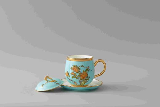 【6F】国瓷永丰源 西湖蓝四件套盖杯 商品图4