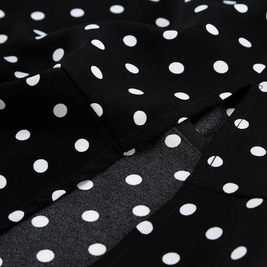 QF865斯尔丽2025夏季新款法式优雅浪漫个性袖设计感收腰收褶显瘦连衣裙 商品图7