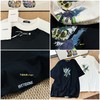 点此购买 We11done夏季男女款小怪兽涂鸦刺绣短袖T恤 LL 317012 商品缩略图14