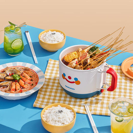 大宇电煮锅-笑脸款S26-XLK 商品图3