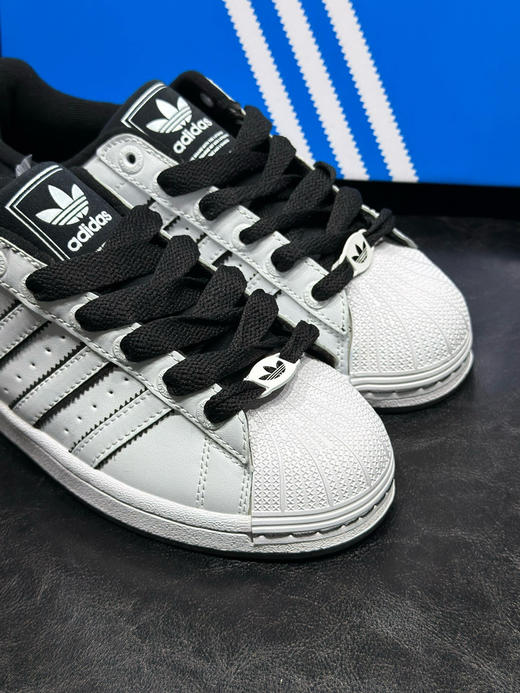 夏季特惠💰270 Ad superstar ii 三叶草贝壳头板鞋运动鞋 商品图7