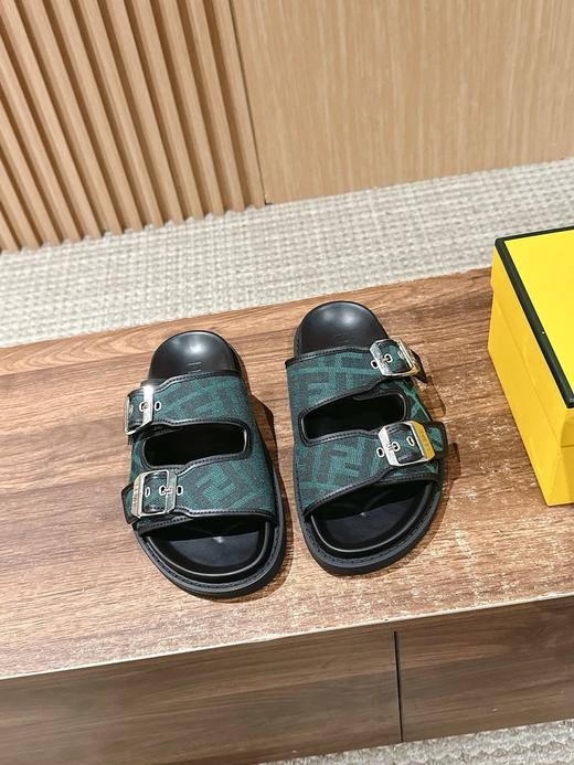 FENDI芬迪双带平底拖鞋（HC） 商品图3