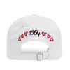 DSQUARED2 女士签名徽标刺绣棉质棒球帽 白色 BCW0165 05C00001 1062 商品缩略图1