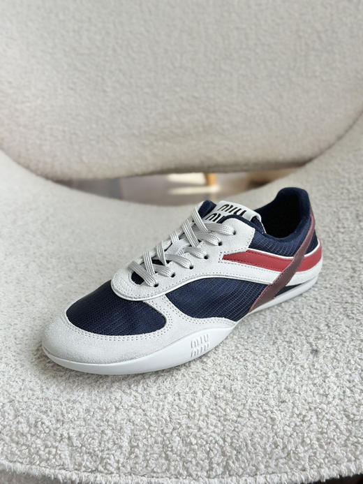 429-3 原楦 王源/刘浩存 25秀款 校园风 彩色撞色 薄底德训鞋 35-45准码 我36.5穿37 商品图3