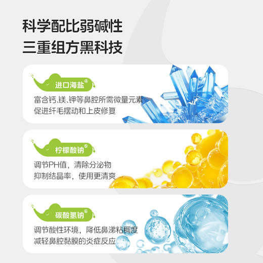 [解先森专属] 小象舒比儿童洗鼻器家用鼻腔冲洗鼻炎鼻塞专用冲洗器医用抗菌洗壶 商品图6