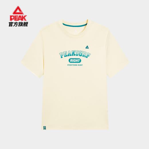 匹克2025年新款时尚系列男款圆领短袖T恤F6252641 商品图0