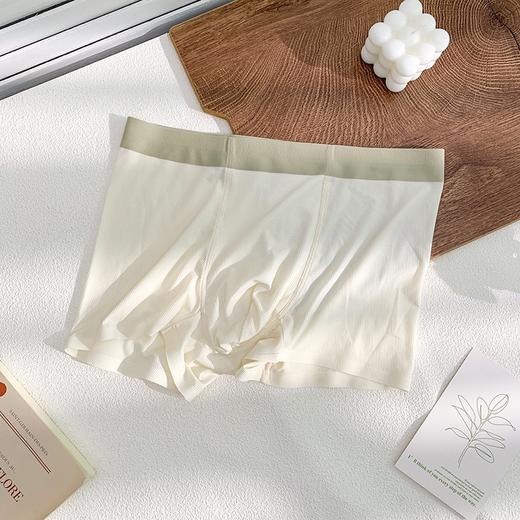 【挑战夏日极限 无惧炎热】凯俪思华夫格无痕冰丝男士内裤运动青年平角冰丝内裤男裤衩 商品图9