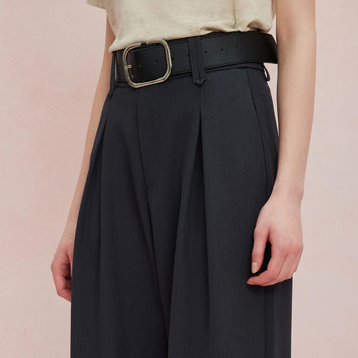 QF311斯尔丽25夏季新款女士通勤显高舒适百搭年轻时尚长款休闲锥形裤 商品图9