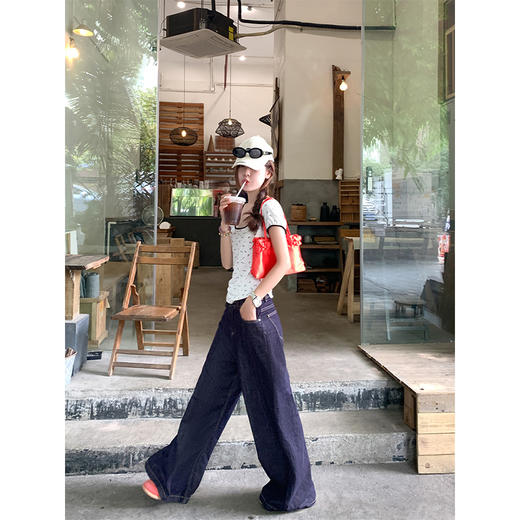 <曾小咸推荐>碎花修身圆领短袖 日常89.99/件 立减40 秒杀49.99/件！！ 商品图4