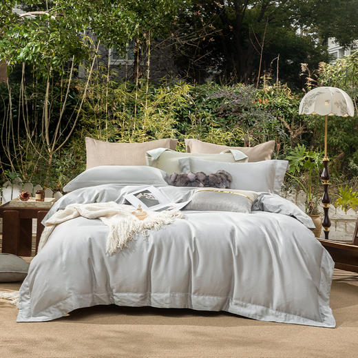 【轻奢提花套件】多喜爱 艾能棉轻奢提花套件 四件套 （序言、星光、迷踪、绿野） 商品图2