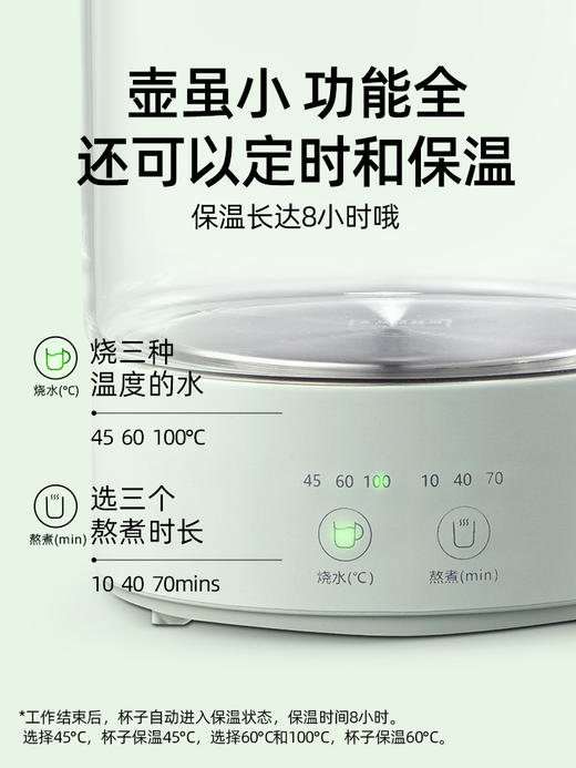 磨客玻璃养生杯 商品图2