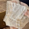 新品3972#10A蜜臀裤网纱【一盒4条装】轻奢性感蕾丝边 蝴蝶结舒适纯棉档女三角裤 商品缩略图3