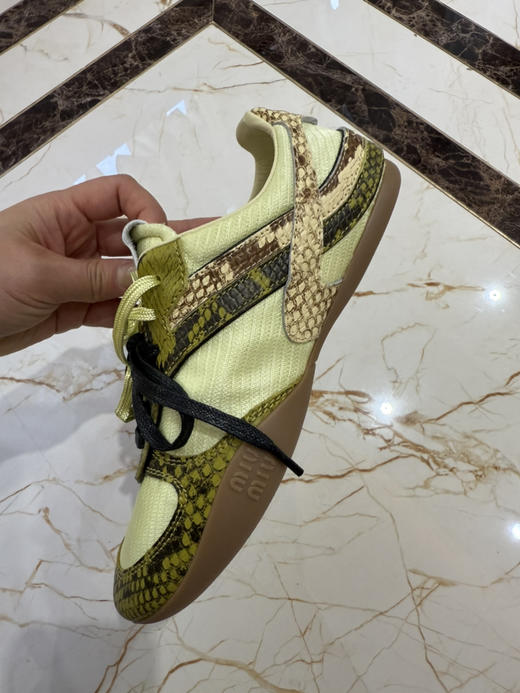 429-2 原楦 25秀款 蛇纹牛皮 薄底 德训鞋 35-45情侣款 准码 我36.5穿37 商品图6