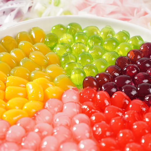 【15.9到手250g❗剥皮水果软糖】甄选品质原料制作，多种果味嚼着吃，还原真实水果咬感，混合高颜值夹心QQ糖，下午茶休闲零食扒皮芒果汁橡皮糖L 商品图2