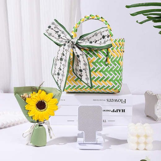 【平安喜乐！编织礼篮】伴手礼盒女伴娘生日礼物实用小礼品幼儿园升学礼物送老师。ry 商品图6