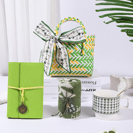 【平安喜乐！编织礼篮】伴手礼盒女伴娘生日礼物实用小礼品幼儿园升学礼物送老师。ry 商品图4