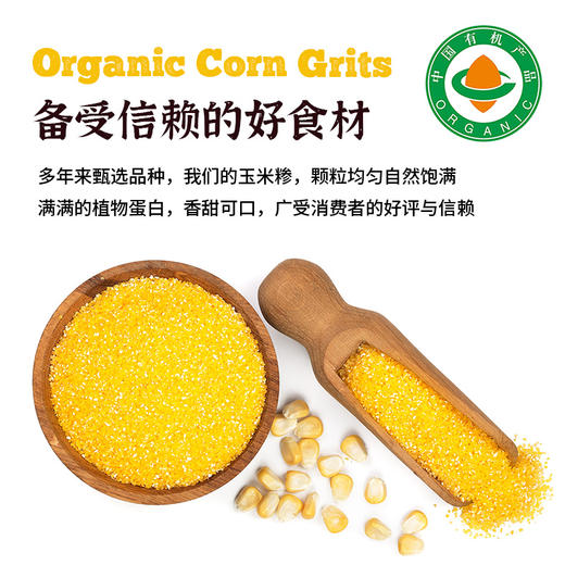 凤禾鸣·内蒙古有机玉米糁营养辅食 商品图3