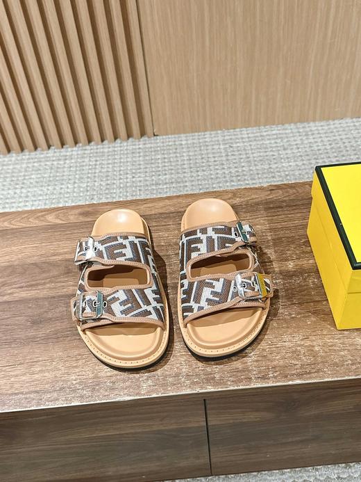 FENDI芬迪双带平底拖鞋（HC） 商品图2