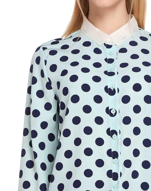 AAHF1012902  玛丝菲尔Marisfrolg 玛丝菲尔/Marisfrolg 波点印花休闲长袖衬衫 商品图4