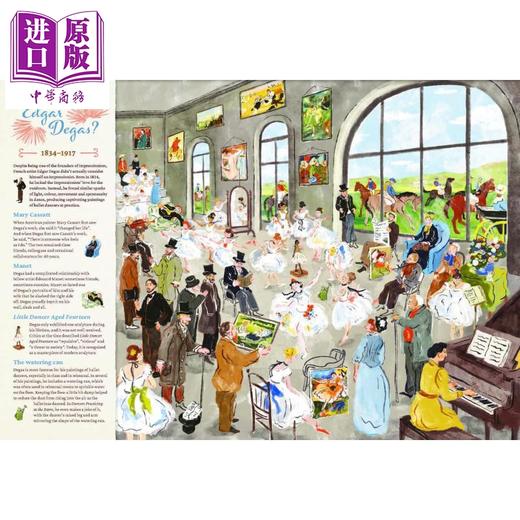 【中商原版】Art Search Seek & find great artists and their masterpieces 艺术探寻寻觅艺术家及其杰作 英文原版找找书 商品图3