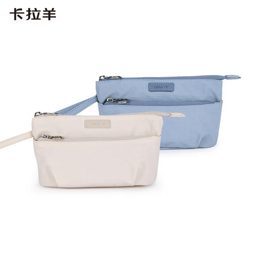 卡拉羊多功能轻便时尚防水洗漱收纳化妆包便携贝壳包CX0622 商品图2