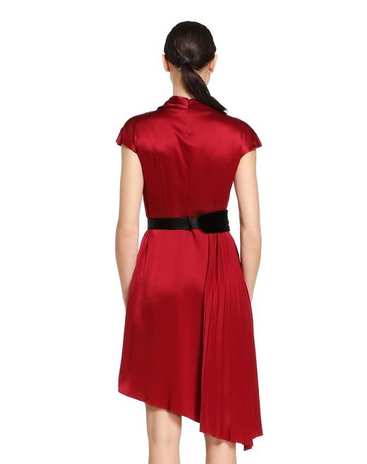 A1144679E02 Marisfrolg/玛丝菲尔 时尚收腰不规则礼服连衣裙 商品图1