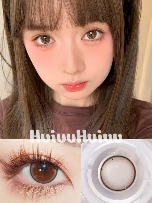 【月抛中直径】MIXMIXX-骆驼宝宝 棕-14.2mm【月抛 0-1000度 含525/575】 商品图0