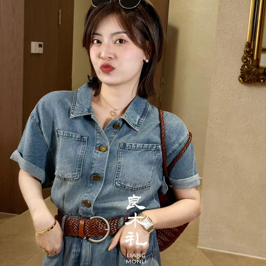 【现货】良木礼牛仔连衣裙（730699） 商品图3