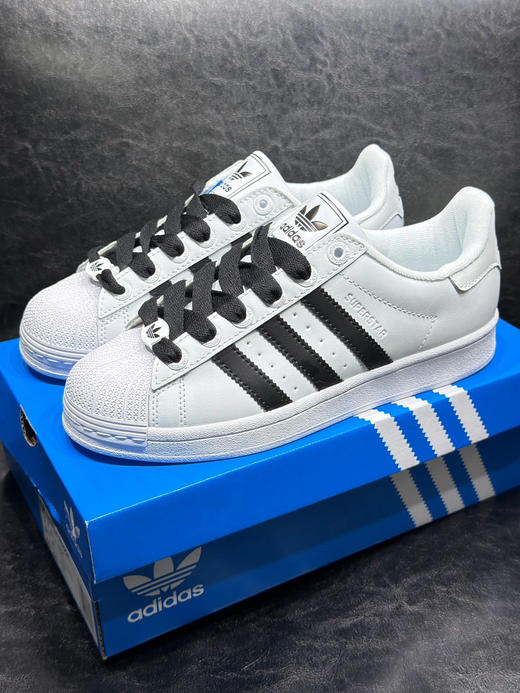 夏季特惠💰270 Ad superstar ii 三叶草贝壳头板鞋运动鞋 商品图0