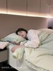 ✨温柔陷入，一觉睡进云朵里【超柔有氧云朵泡泡纱夏被四件套 】 轻盈得像空气，柔软得像云朵 贴上肌肤的那一瞬，整个人仿佛被温柔接住 商品缩略图7