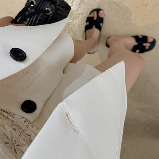 【预售7天】良木礼夏季进口三醋酸短裤（23818） 商品图1