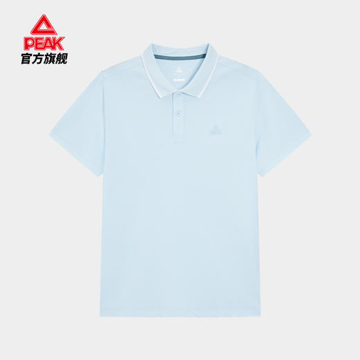 匹克2025年新款轻运动系列男款翻领短袖T恤F6252047 商品图2