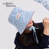大英博物馆 巴斯特系列 萌猫复古 格纹 渔夫帽遮阳帽 商品缩略图0