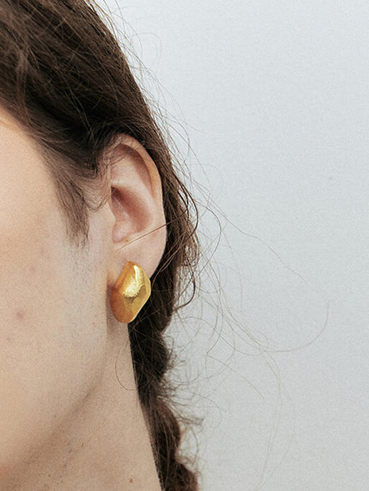 LS｜La Palma Earrings 坚果耳环 [ 金 / 银 ]【Touch】 商品图0