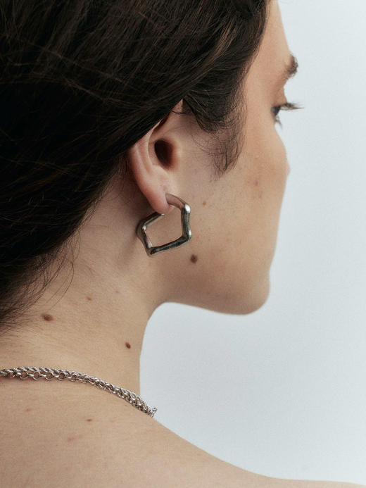 LS｜Cinco Earrings 五环耳环 [ 金 / 银 ]【Touch】 商品图0