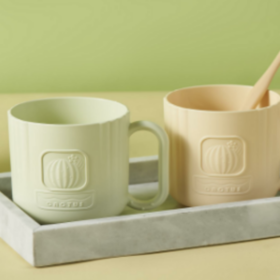 仙人球造型 可爱简约口杯1个400ml（颜色随机）