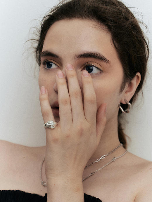 LS｜Cinco Earrings 五环耳环 [ 金 / 银 ]【Touch】 商品图2