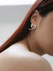 LS｜Hand with heart Earrings 手心耳环 [ 金 / 银 ]【Love·Atypical Symbols】 商品缩略图0