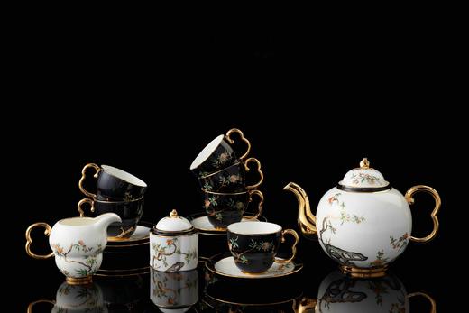 【6F】国瓷永丰源 石榴家园17头茶咖具（1100ml） 商品图4