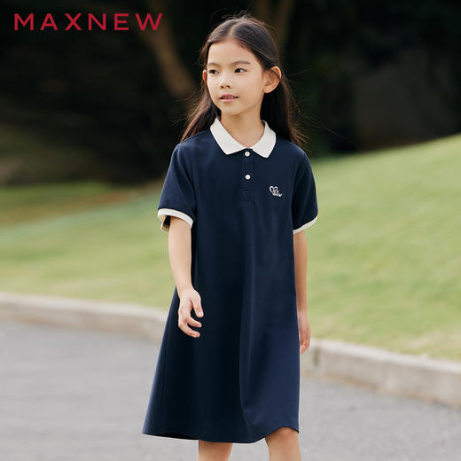【裙装】 童装短袖POLO连衣裙 1P2365305 商品图0