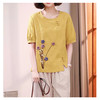裁缝学苑AS472中老年圆领上衣裤子套装纸样女装T恤短袖新款棉麻上衣样板 商品缩略图4