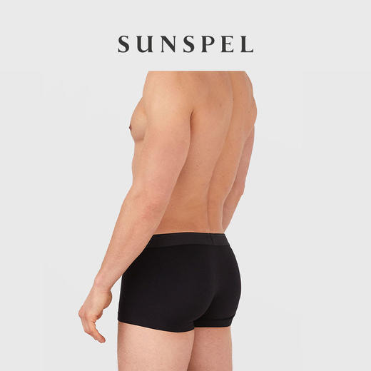 【三件装】男士弹力棉低腰平角四角内裤 商品图1