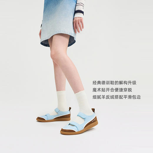 lost in echo2025春季新款轻便浅口魔术贴休闲运动经典德训鞋女 商品图3