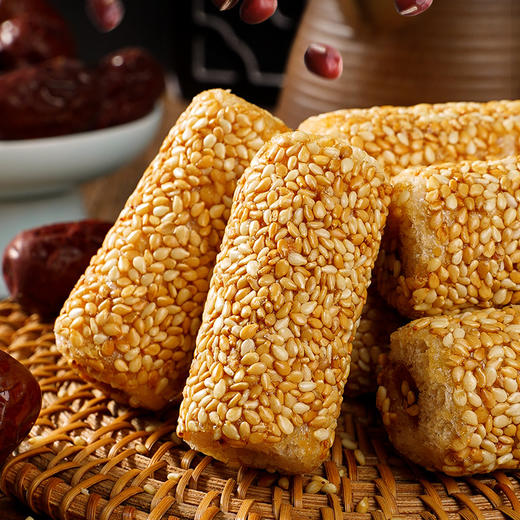 【16.5抢50包❗香酥芝麻棒】传统匠心工艺制作，有滋有味酥脆可口，香酥味美脆而不腻，独立包装解馋小零食，休闲食品膨化糕点L 商品图1