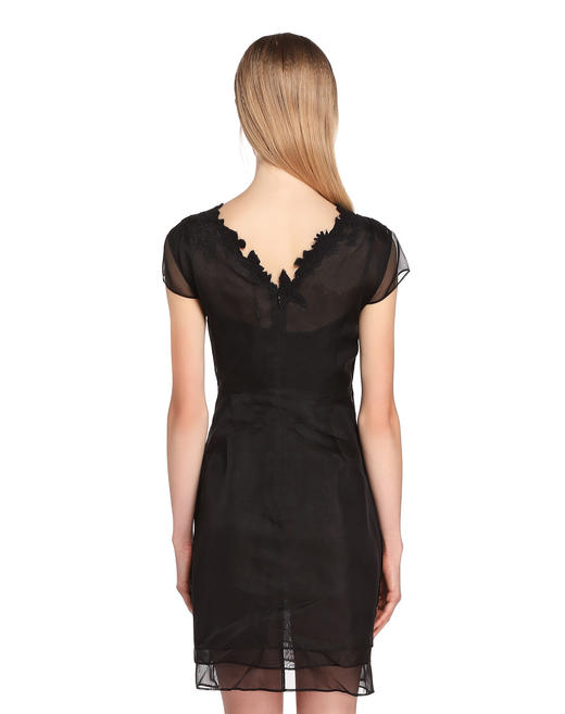 A1151730E04 Marisfrolg/玛丝菲尔 时尚蕾丝桑蚕丝礼服连衣裙 商品图1