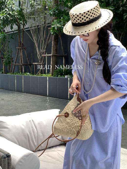 Read Nameless /蓝色防晒衬衫套装 超软超薄 2025/5/1 商品图4