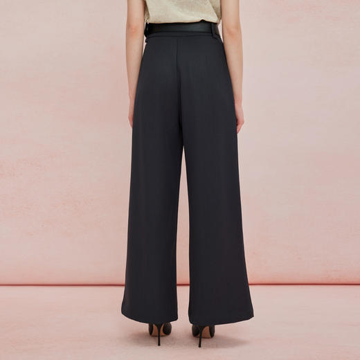 QF311斯尔丽25夏季新款女士通勤显高舒适百搭年轻时尚长款休闲锥形裤 商品图6