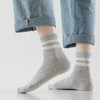 【女士双线运动袜】女双线运动中筒袜纯色双杠女生袜子运动休闲透气袜 商品缩略图7