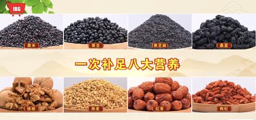 思独鲜桑葚核桃芝麻粉10罐加赠 商品图1