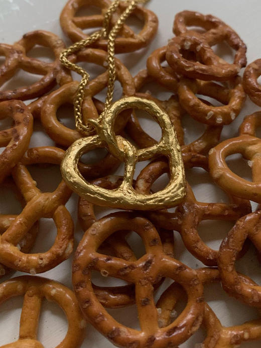 LS｜Pretzel Necklace 蝴蝶饼项链 [ 金 / 银 ] 【Celestial】 商品图2